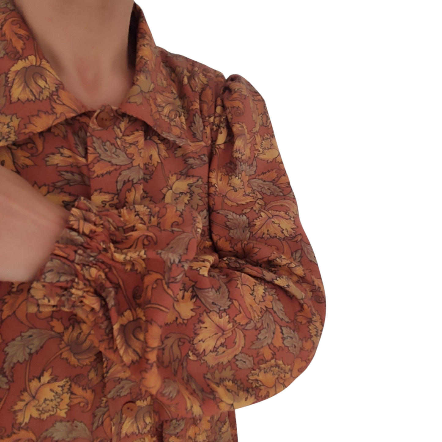Vestido floral vintage