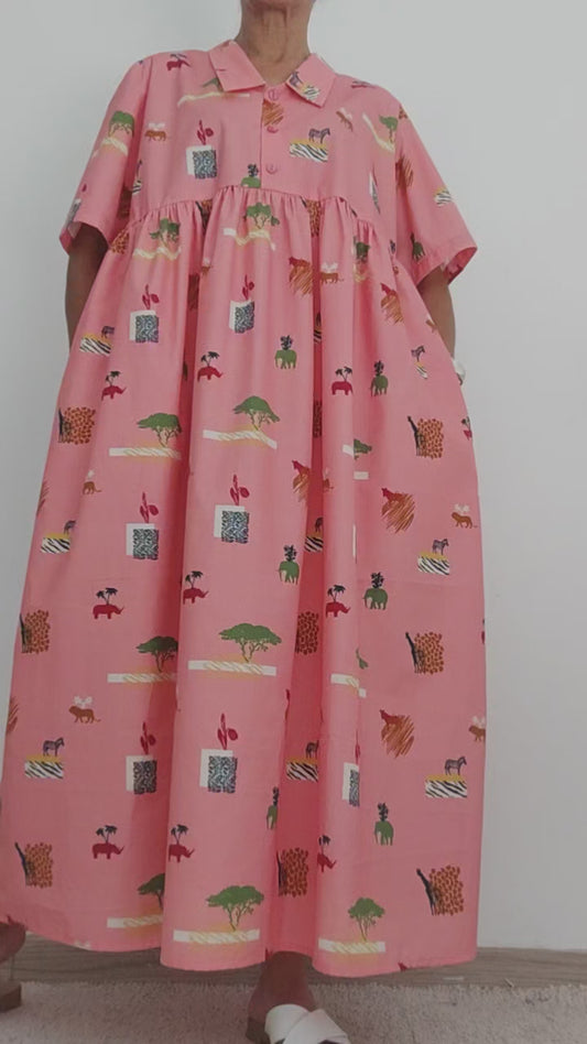 Vestido rosa