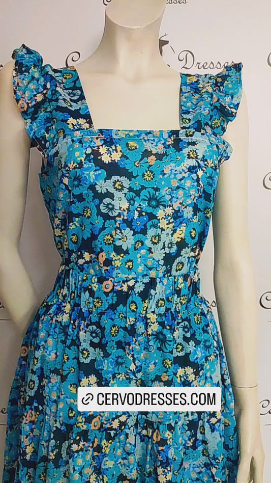Conjunto floral saia e top