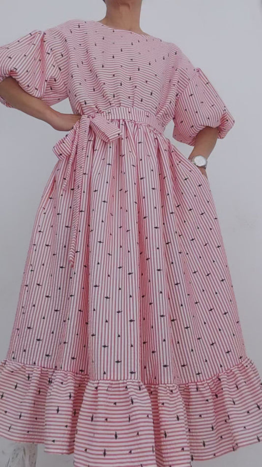 Vestido Listrado