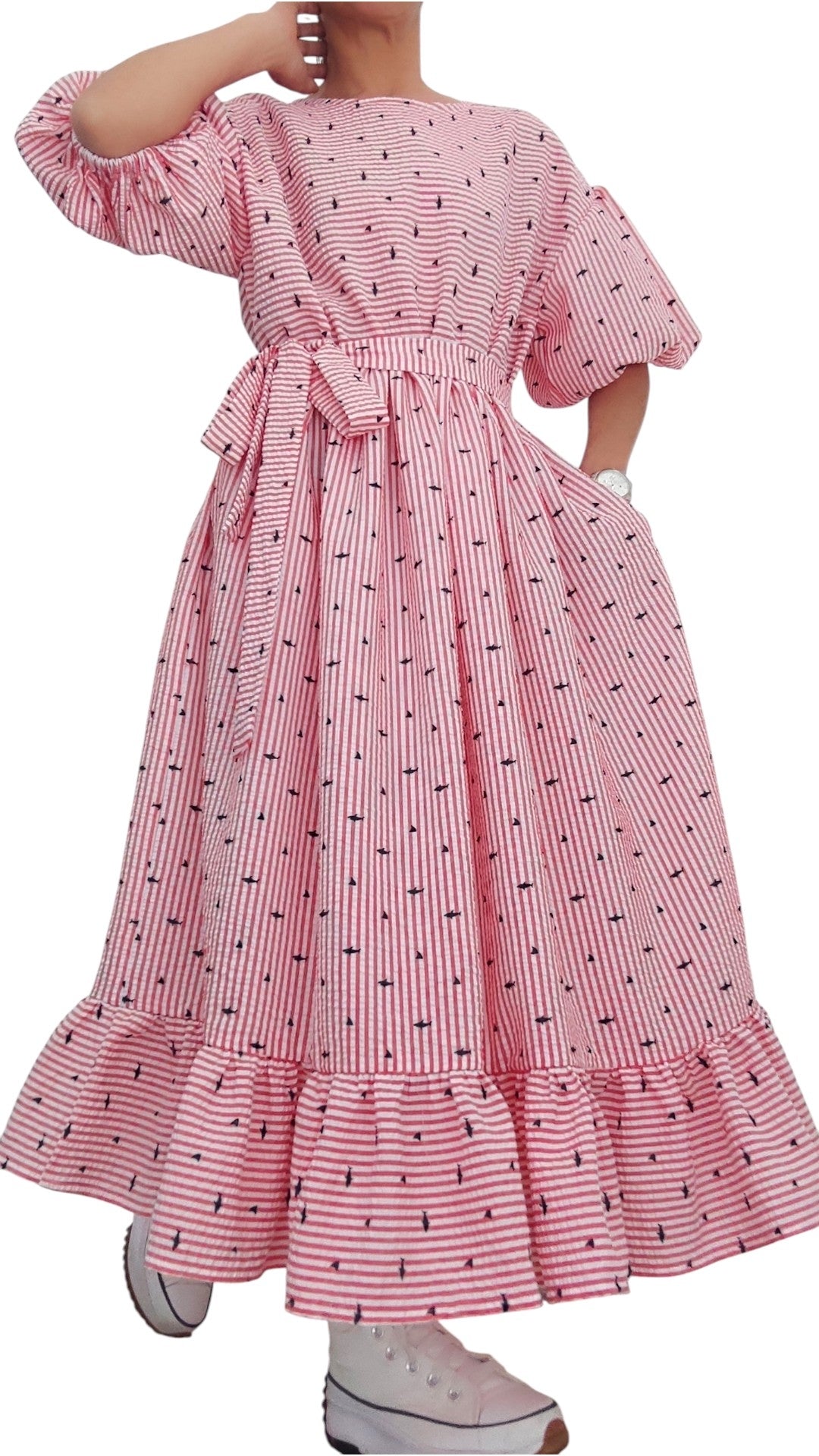 Vestido Listrado